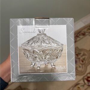 SHAN Serenade Crystal Candy Box - Clear Elegance